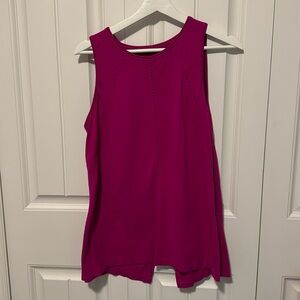 Athleta foothills tank bright pink